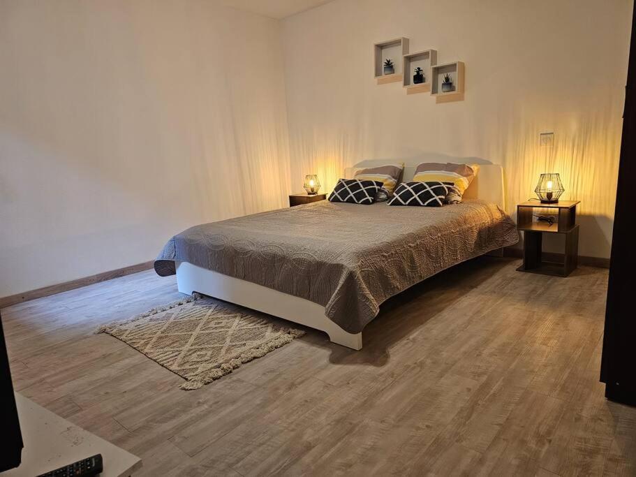 Joli Appartement En Face De Lac Nantua Exterior foto